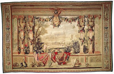 The Month of November Chateau of Blois, from the series of tapestries 